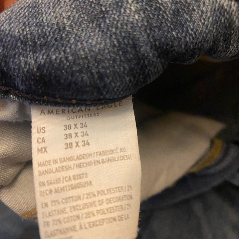 American Eagle Men’s Slim Straight Flex 38 x 34